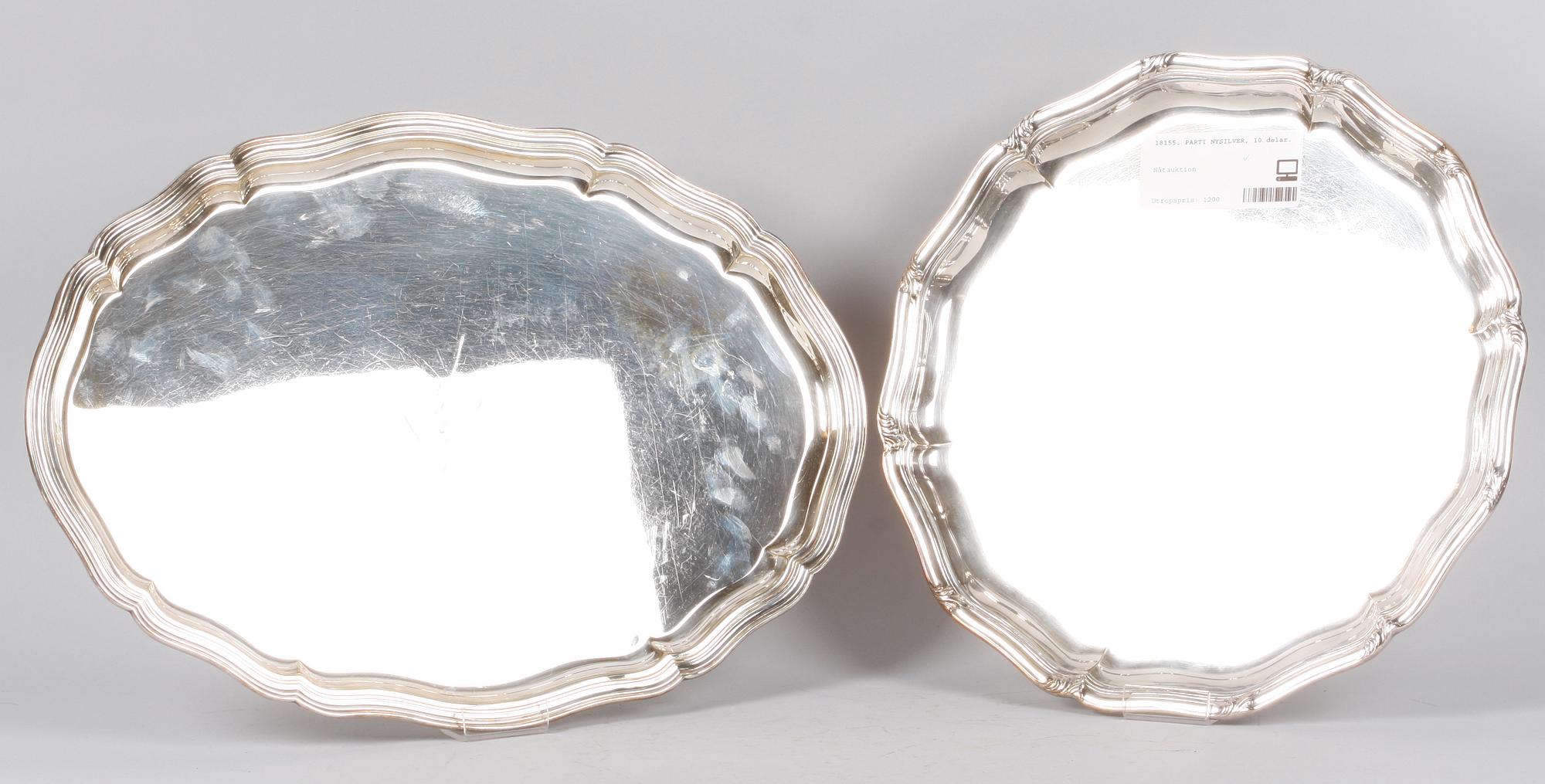 PARTI NYSILVER, 10 delar.