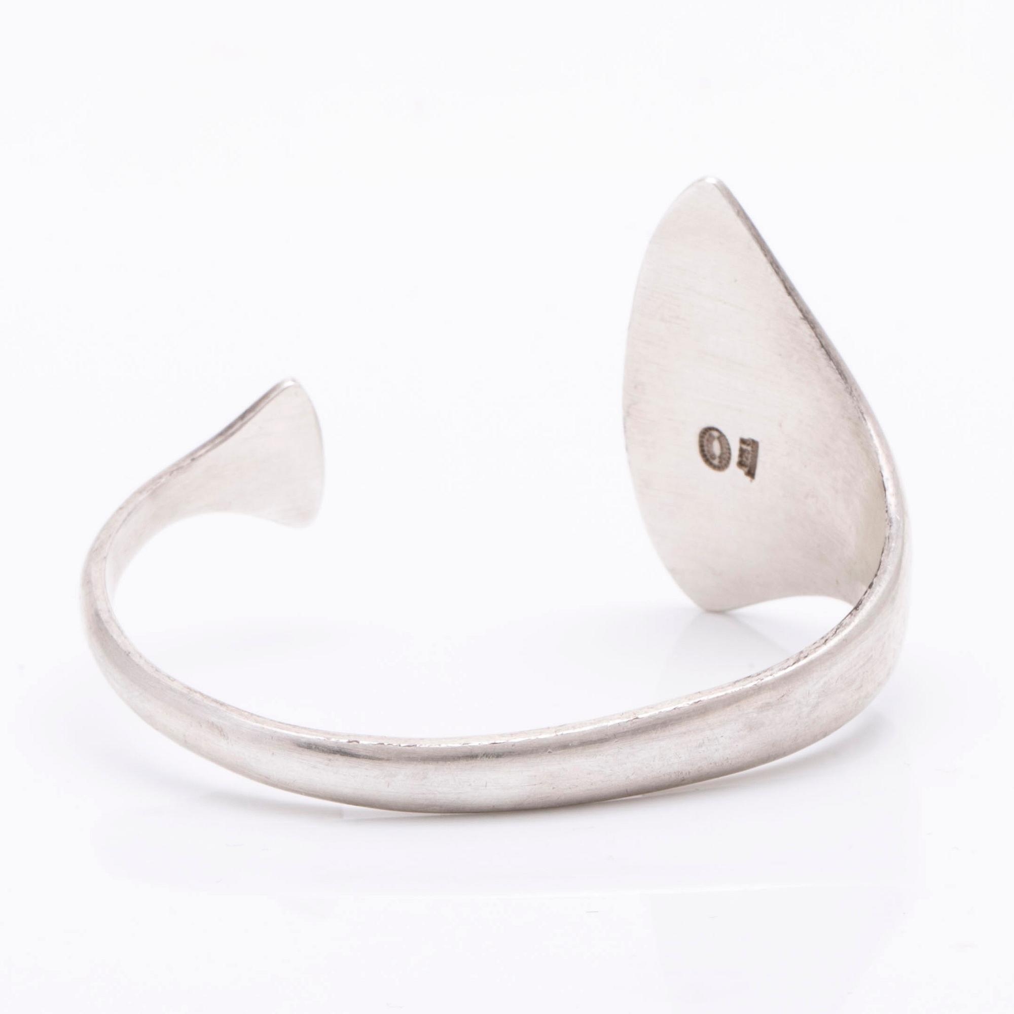 Georg Jensen bangle, sterling silver, circumference approx 16 cm, Hans Hansen.