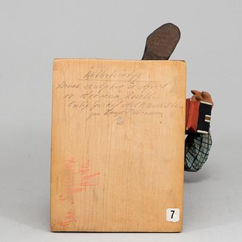 HERMAN ROSELL, skulptur i trä, signerad och daterad 1940.
