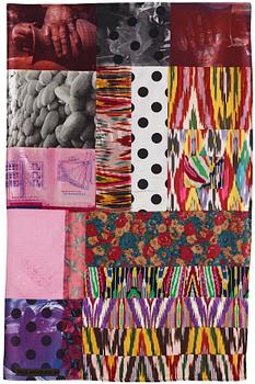 502A. Robert Rauschenberg, "Samarkand Silks lV".