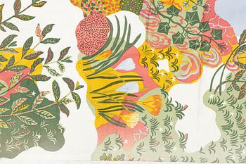 Josef Frank, a set of three 'Anakreon' curtains, Firma Svenskt Tenn.