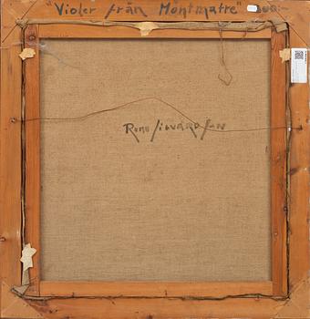 RUNE SIGVARD, olja på duk, signerad.