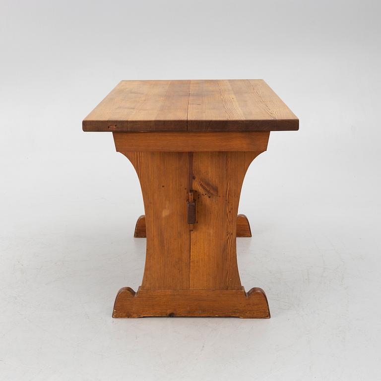 Nordiska Kompaniet, a 'Lovö' dining table, 1940s.