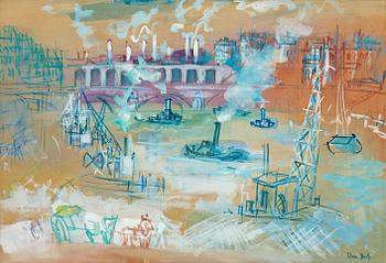 221. Jean Dufy, "Paris, Viaduc du Point-du-Jour".