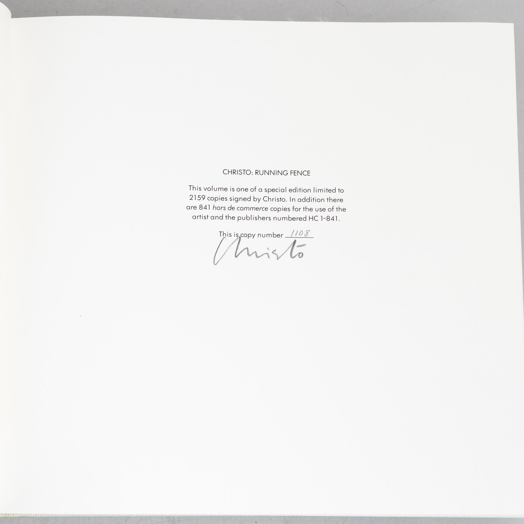 Bok, "Christo - Running Fence".