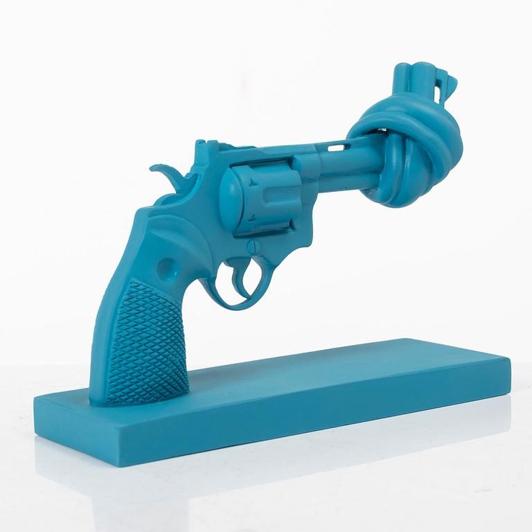 Non-Violence Art Project, 'Non-Violence Twilight Blue'.