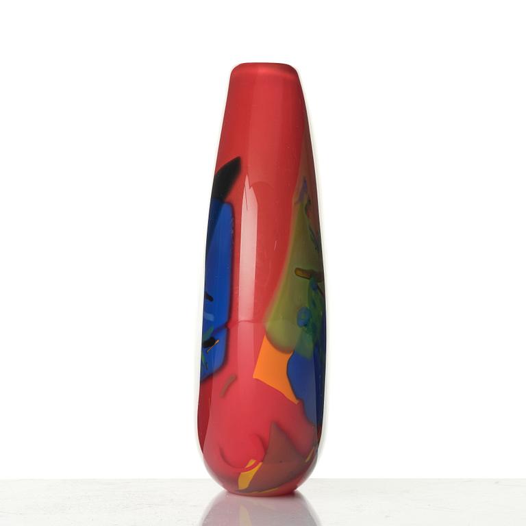 Jan-Erik Ritzman, a glass vase, Transjö, Sweden.