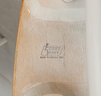 STOLAR, 4 st. "Fanett". Ilmari Tapiovaara, Edsbyverken. Modellen formgiven 1949.