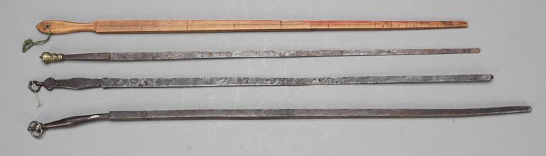 ALNMÅTT, 4 st, 1700 och 1800-tal.