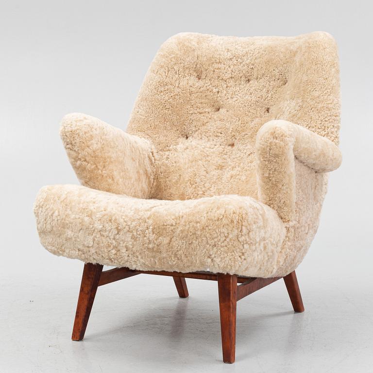 Armchair, Swedish Modern, 1950s.