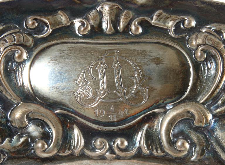 BRICKA, silver, Malmö, 1938.