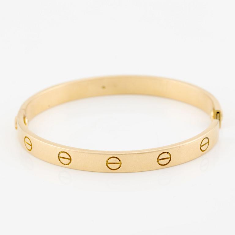 Cartier bracelet, 18K gold, "Love".