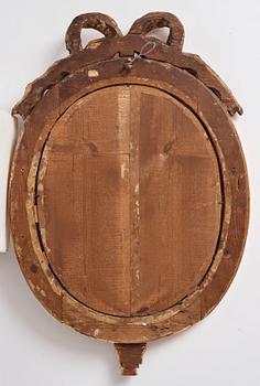 Spegellampetter, ett par, för två ljus vardera, ca år 1800, Gustavianska.