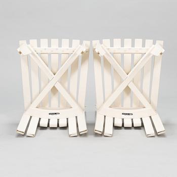 Alvar Aalto and Aino Aalto, a 5-piece 'Aurinko' (Sun-series) garden furniture suite for Artek 2008.