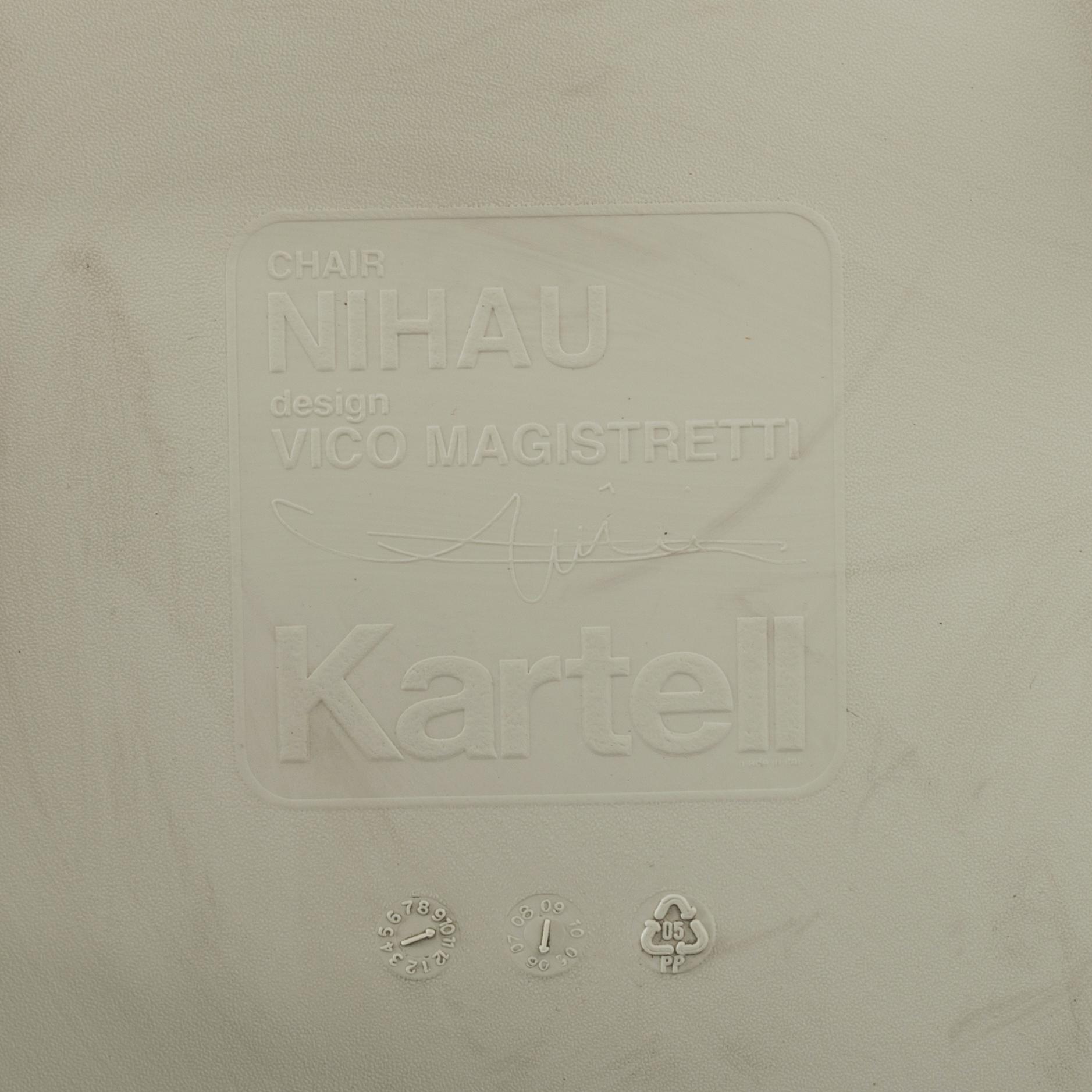 STOLAR, 2 st, "Nihau", Kartell, Design Vico Magestretti,