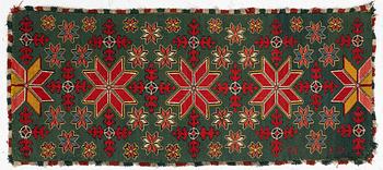 Sled cushion, approx. 106 x 44 cm.