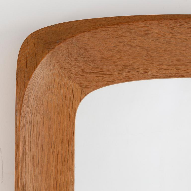 ÅKE FRIBYTER, spegel, Glas & Trä, Hovmantorp, svensk möbelindustri. 1950-60-tal.