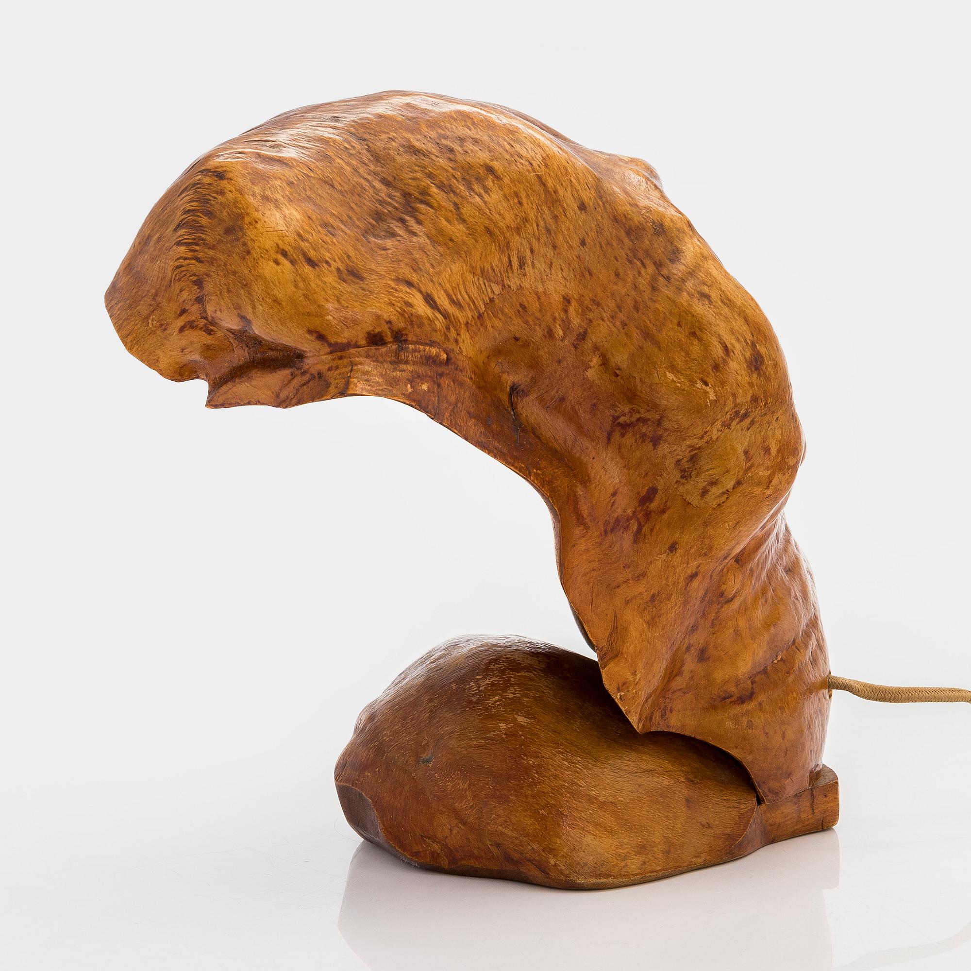 A mid-20th century table lamp.