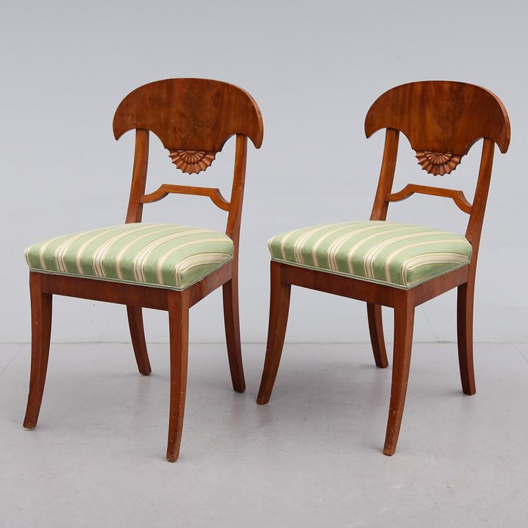 STOLAR, 6 st, Karl Johan, 1800-talets mitt.
