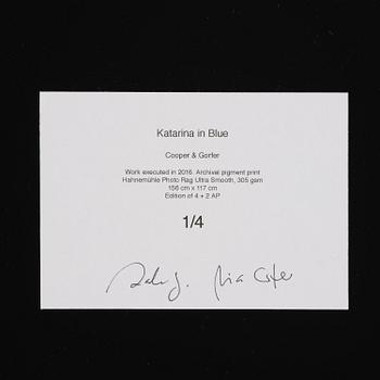 Cooper & Gorfer, "Katarina in blue", 2016.