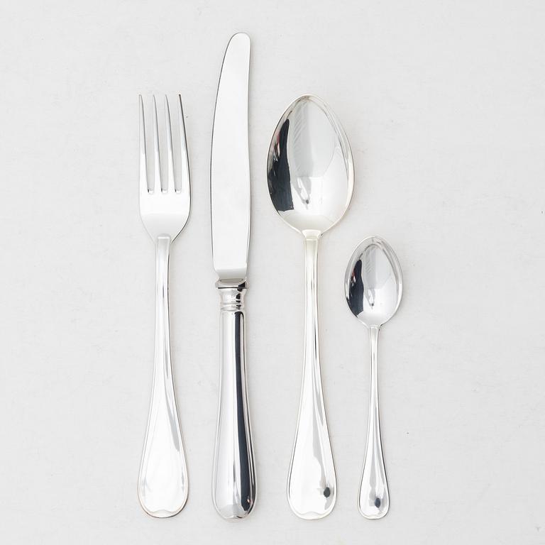 A Swedish silver cutlery set, model "Svensk", GAB, Eskilstuna, some 2002 (64 pieces).