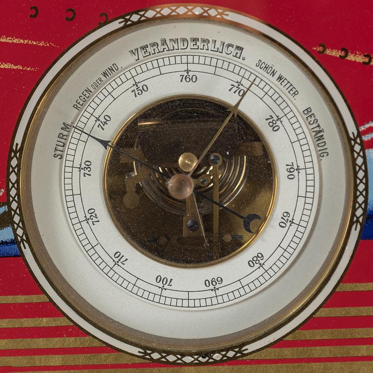 BAROMETER, Glasplakatefabrik Offenburg, 1934.