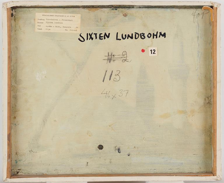 Sixten Lundbohm, "Après-midi, Banyuls".