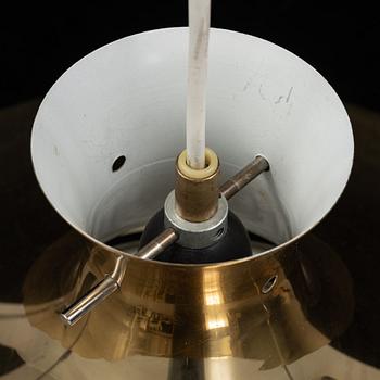 Lennart Centerwall, a brass 'Rex' ceiling light from IKEA, the model launched 1971.