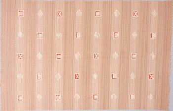 TOINI KALLIO, FLAT WEAVE. Kämmen (Palm). Woven by Aaltosen Mattokutomo Kiikka, 1930s.