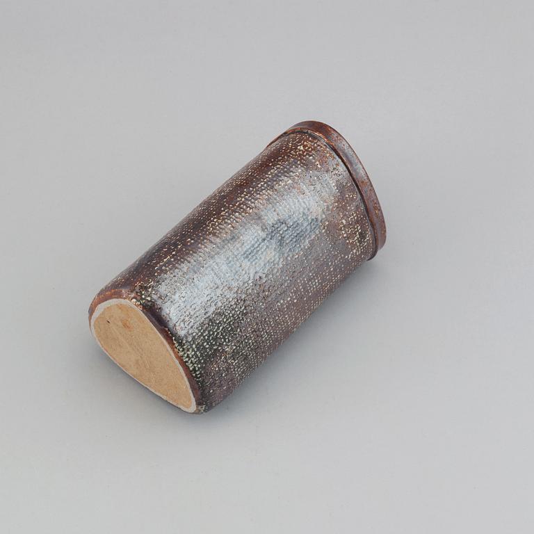 Stig Lindberg, a stoneware vase, signed, Gustavsberg, Sweden.
