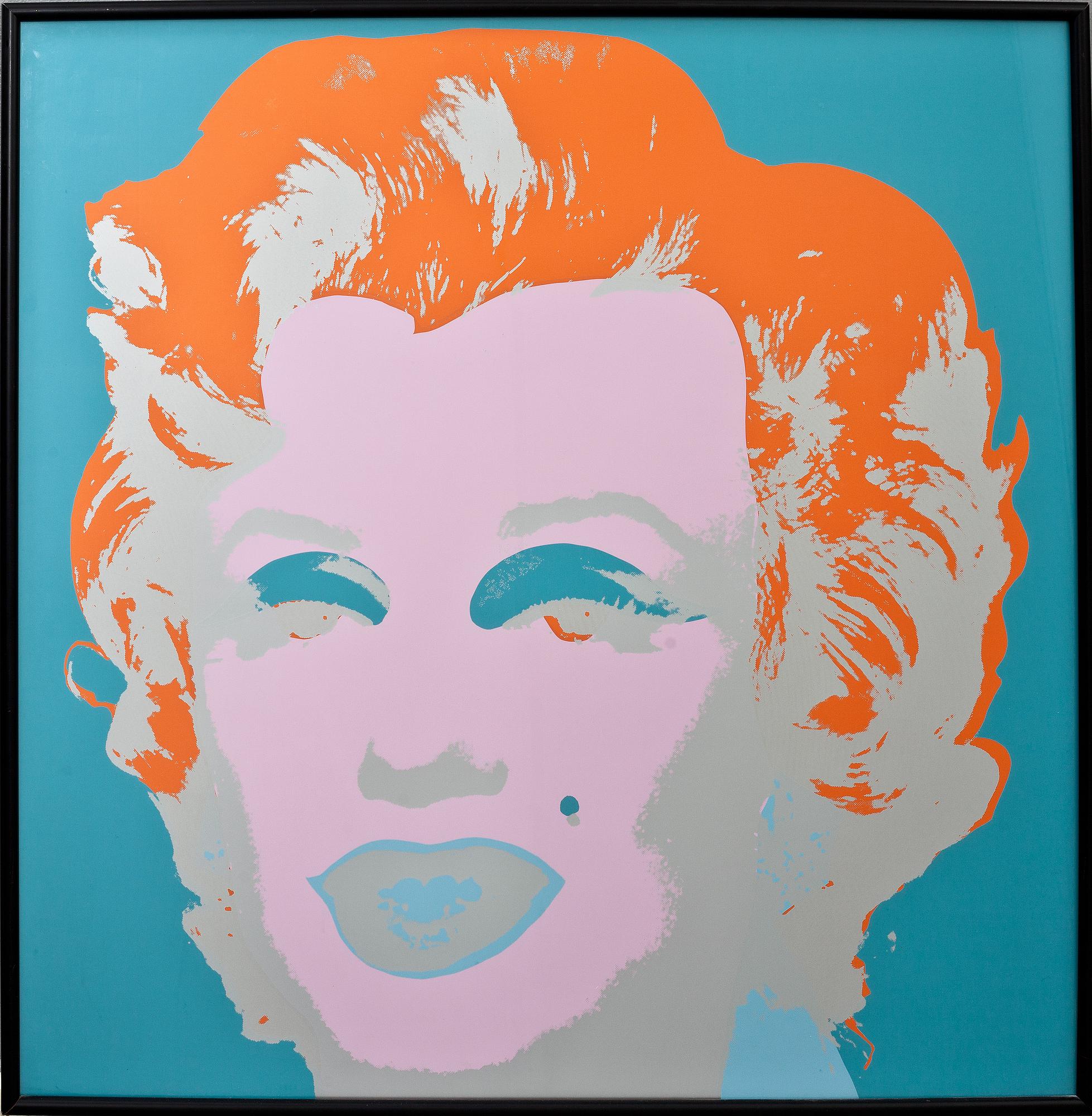 ANDY WARHOL, efter, färgserigrafi.