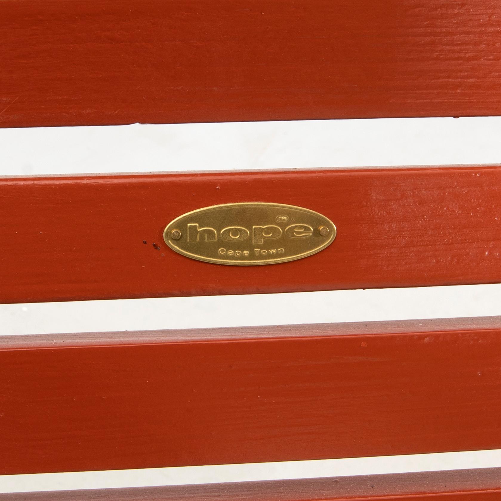 Trädgårdskarmstol, "Park", Hope 2000-tal.