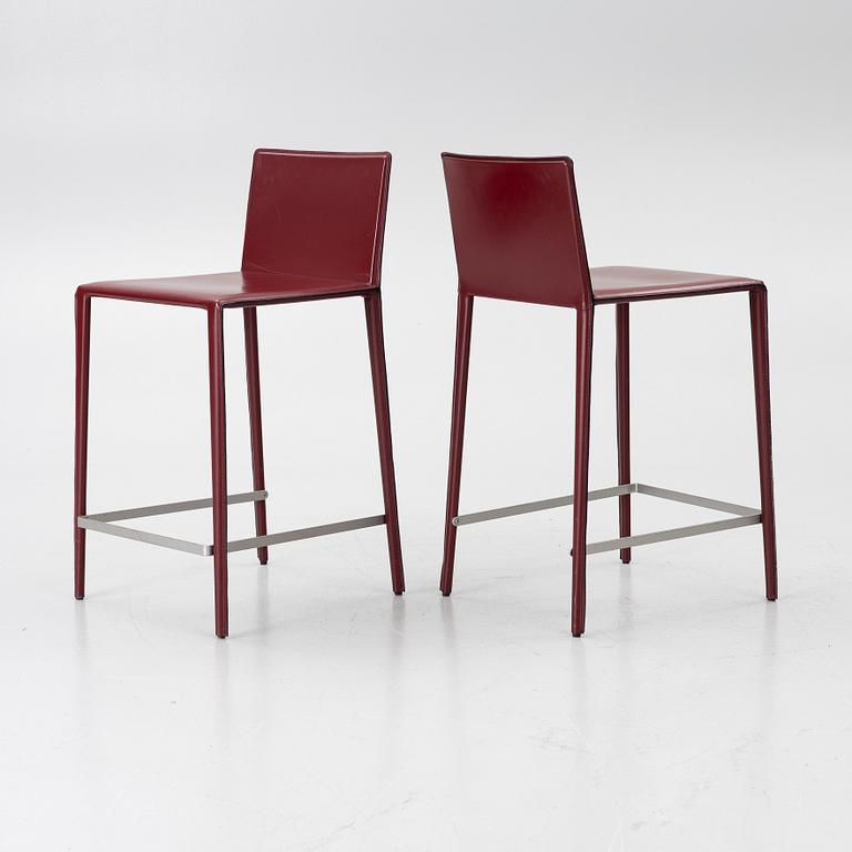 Lievore Altherr Molina, Four 'Norma' bar stools, Arper.