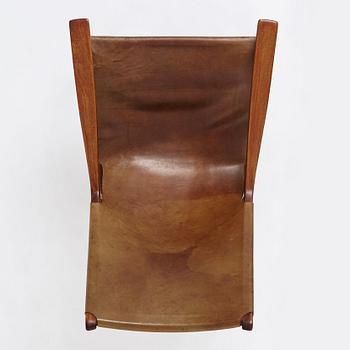 Lars Hjelle or Hartmut  Lohmeyer, an easy chair for A/S Eidsfjord Møbelfabrik or Gemla, 1950's.