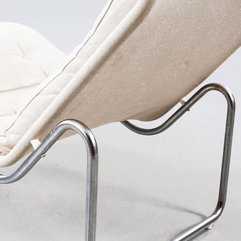 A recliner, model "Kröken", designed by Christer Blomquist for IKEA 1968.