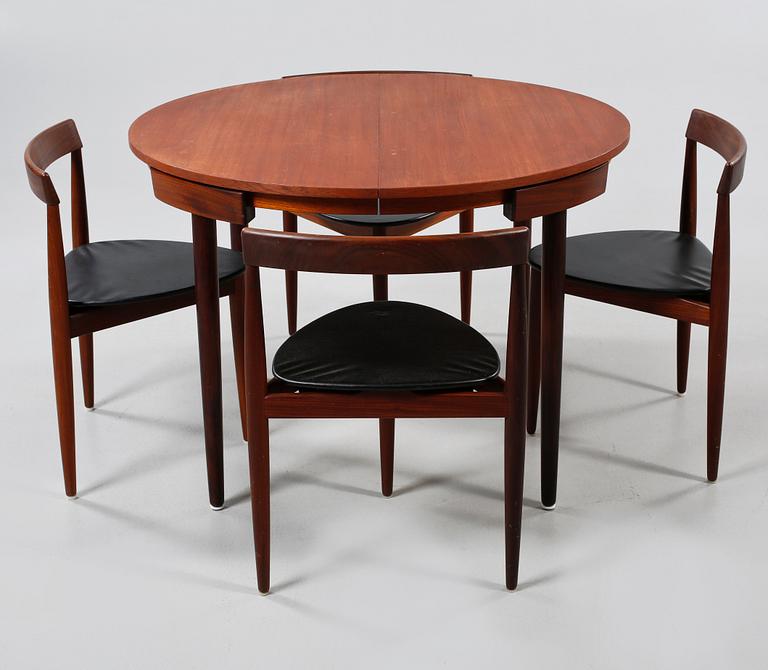 MATGRUPP, 5 delar, Hans Olsen, Frem Röjle, Danmark, 1950/60-tal.