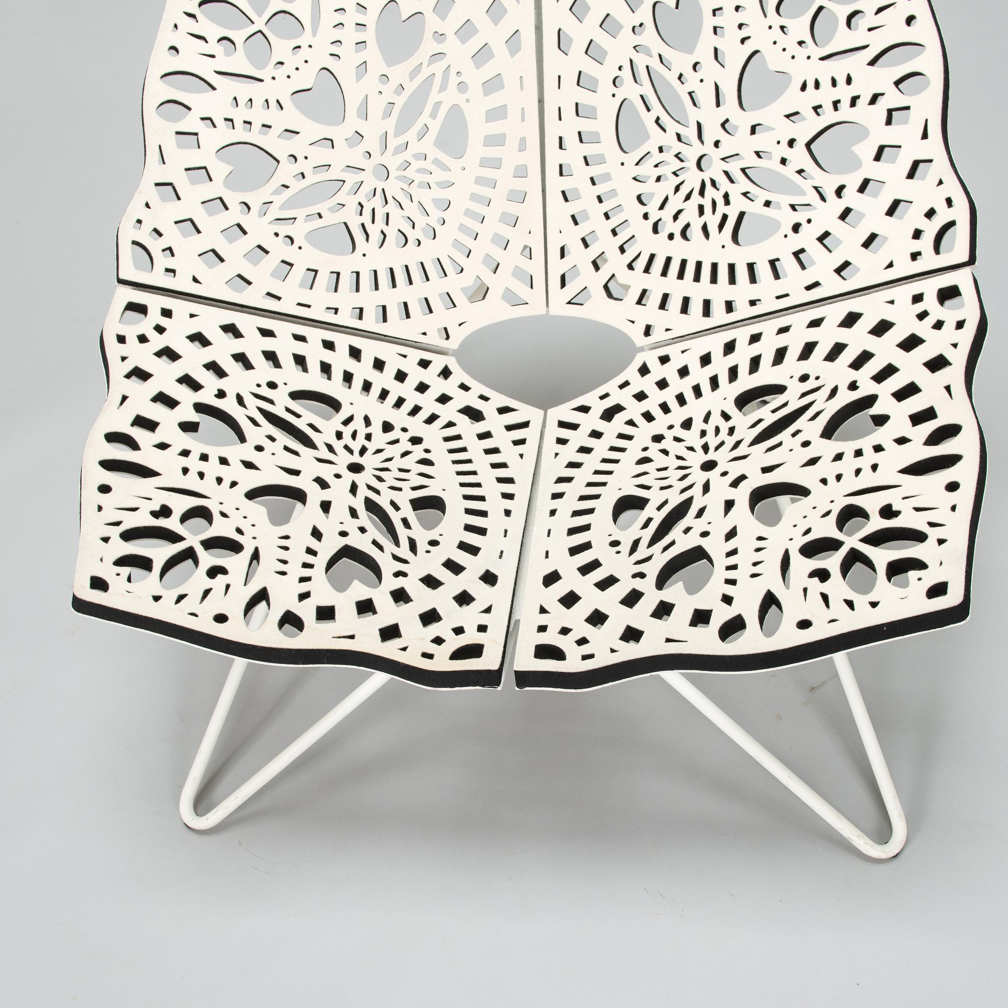 Louise Campbell, a 21st century lounge chair 'Prince chair' for Hay, Denmark.