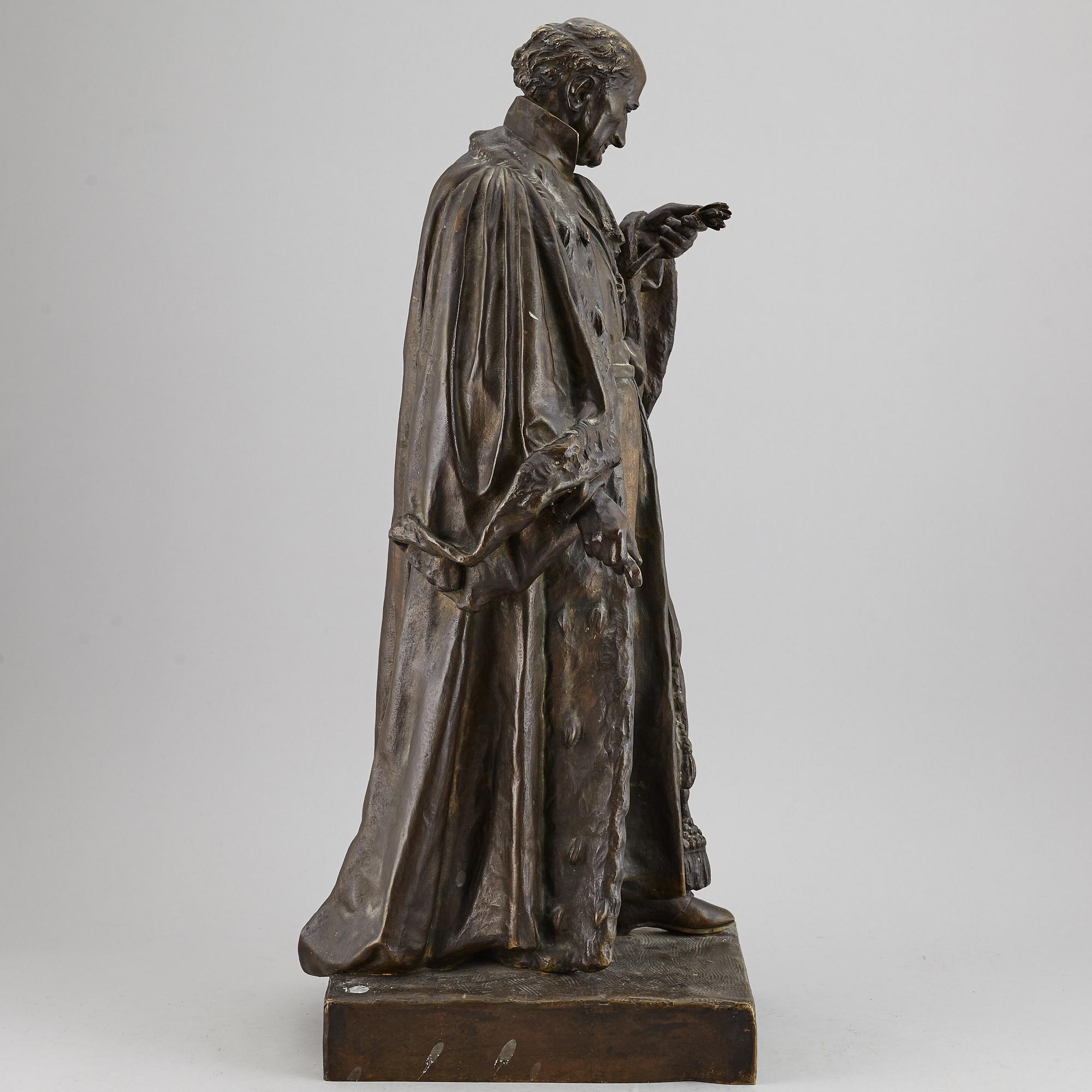 JEAN-FRANÇOIS LEGENDRE-HÉRAL, attributed to, sculpture, bronze, signed and dated 1843.