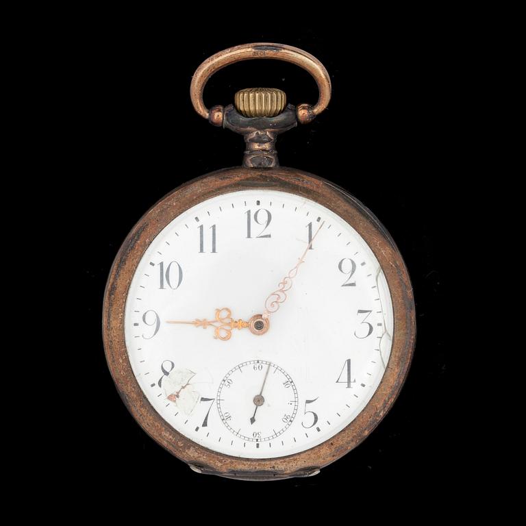 FICKUR, 3 , silver, bla, Vacheron & Constantin, Genève, 1800/1900-tal.