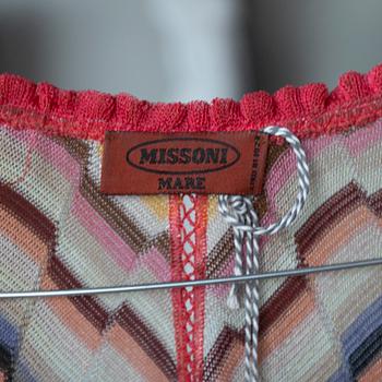 PONCHO, Missoni Mare, italiensk storlek S.