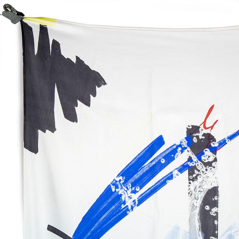 PETRA CORTRIGHT, digital print on silk.