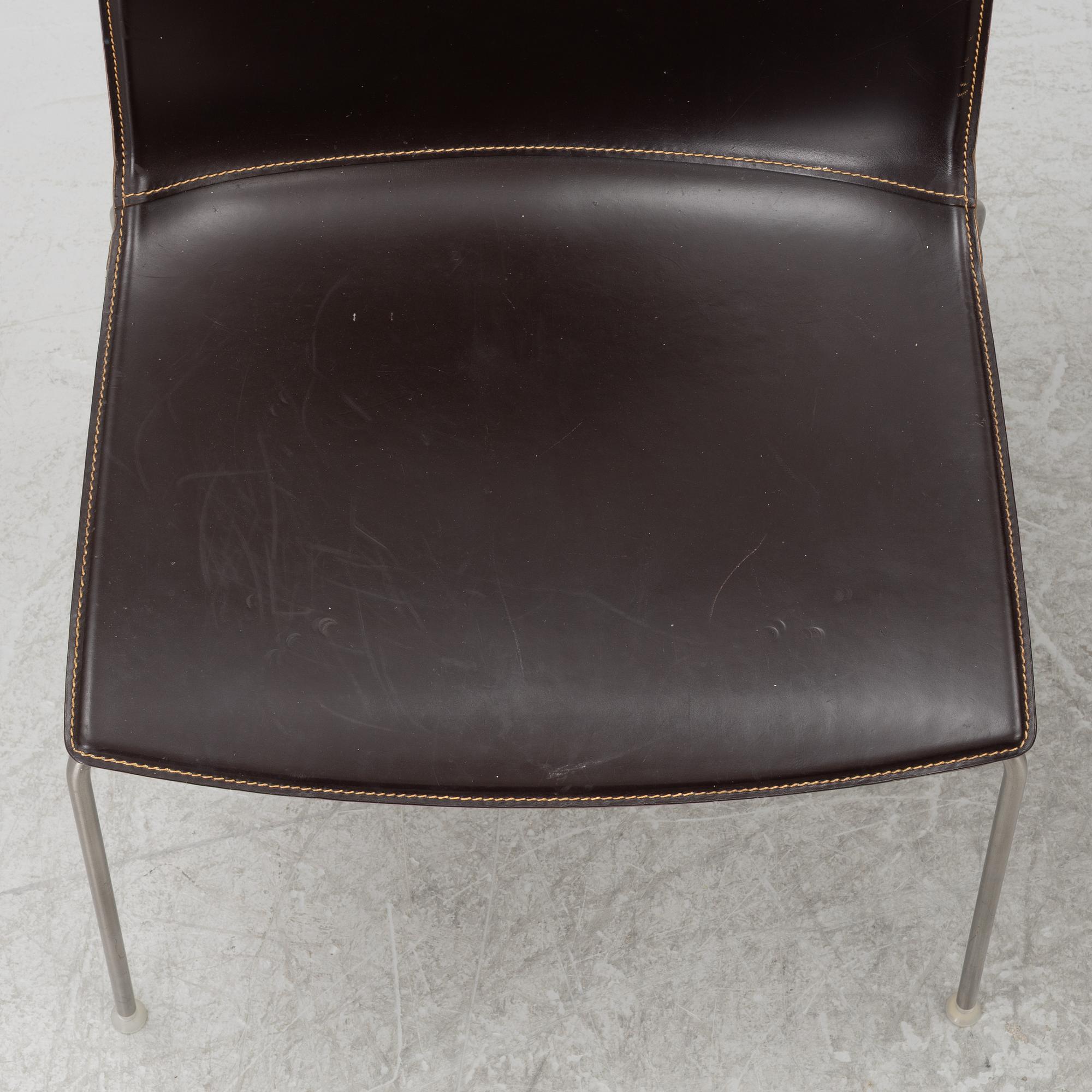 Lievore Altherr Molina, chairs 8 pcs, "Catifa", Arper, Italy.