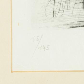 Salvador Dalí, "Le Coupleà la bougie" From "Les Amours de Cassandre".