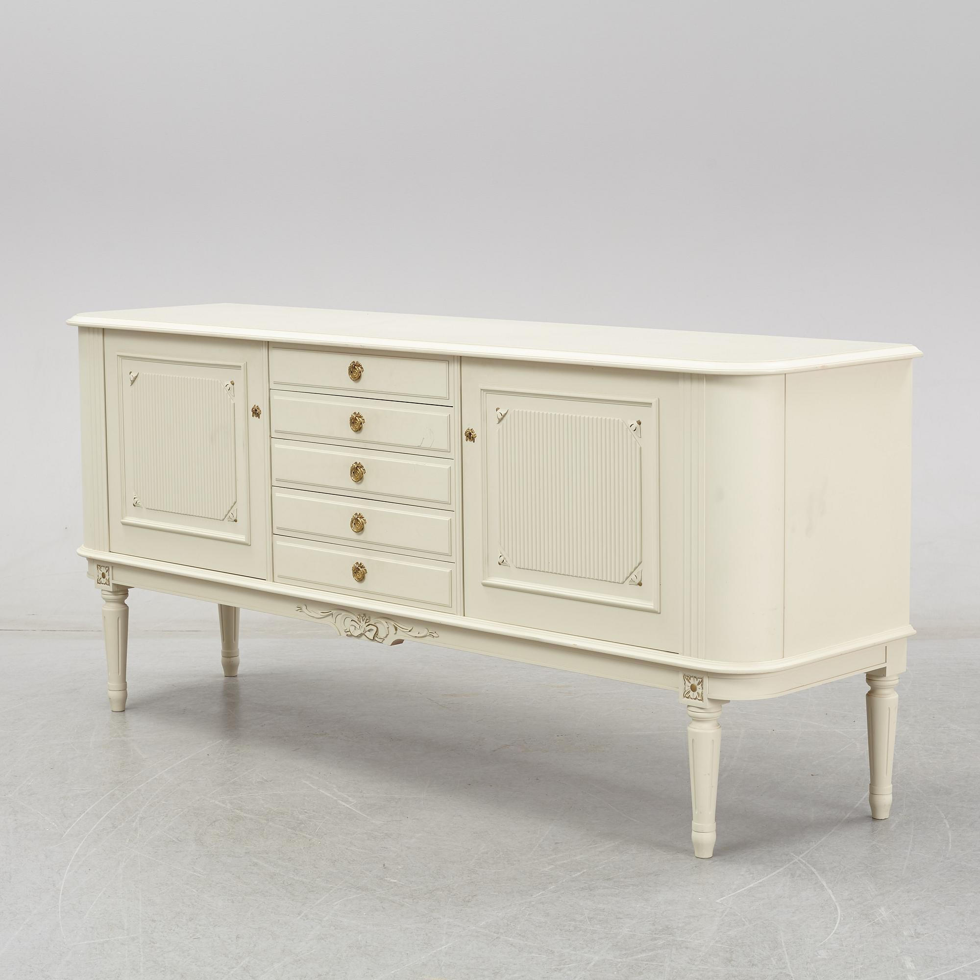 A Gustavian style sideboard, second half of the 20th Century.