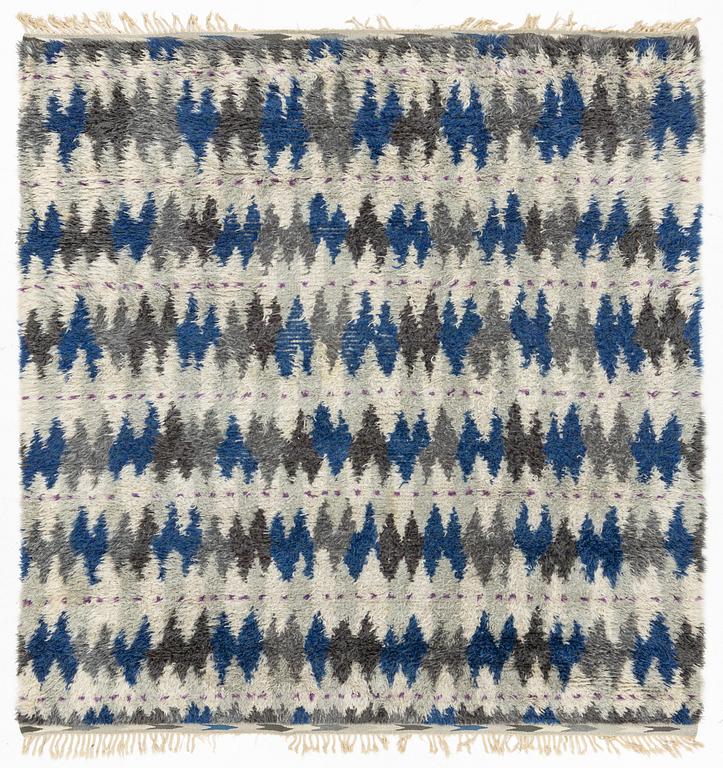 A carpet, knotted pile, Sweden, 1950's, ca 248 x 240 cm.