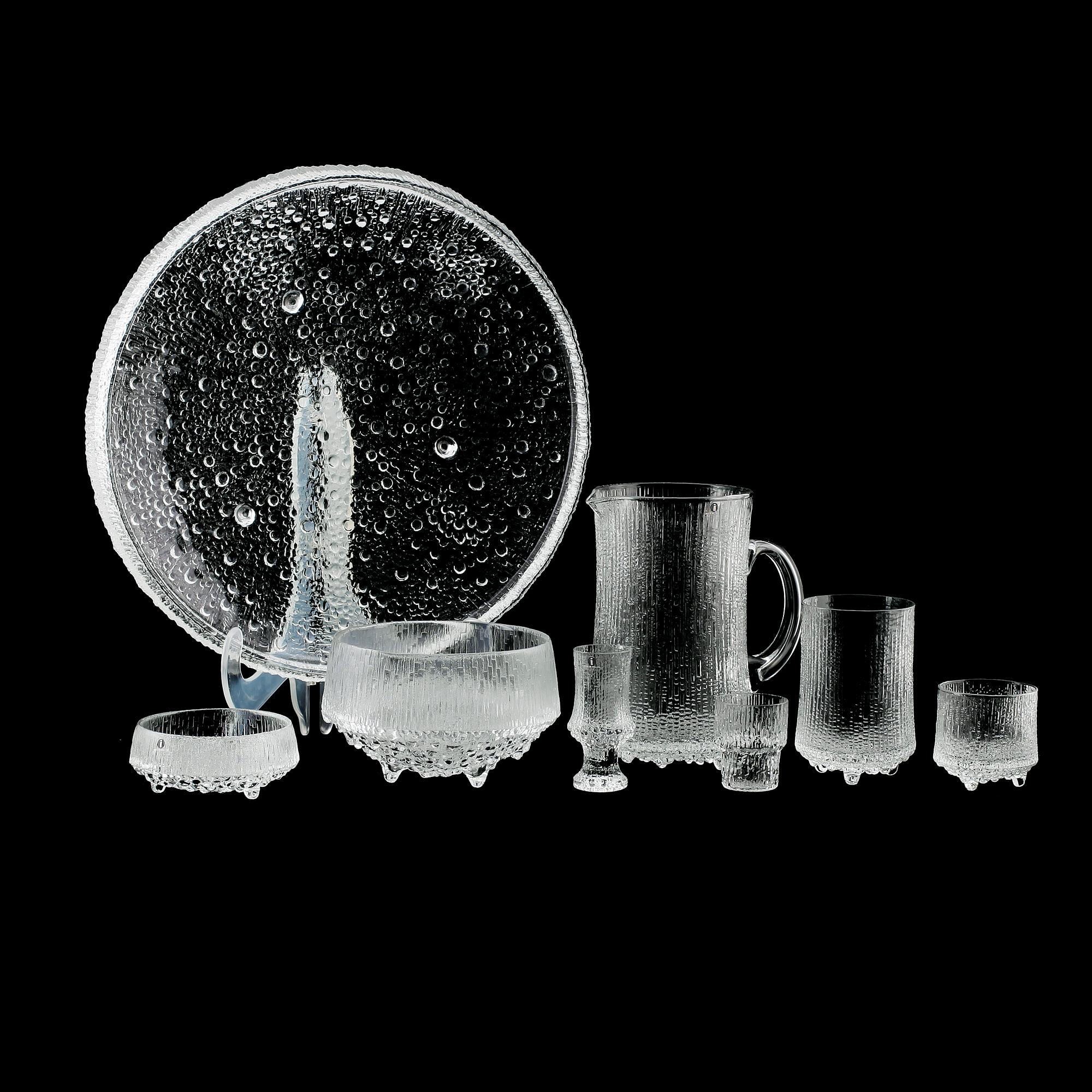GLAS, 26 delar, "Ultima Thule", Tapio Wirkkala, Iittala.
