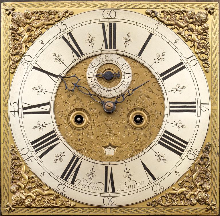 An 18th century longcase clock.