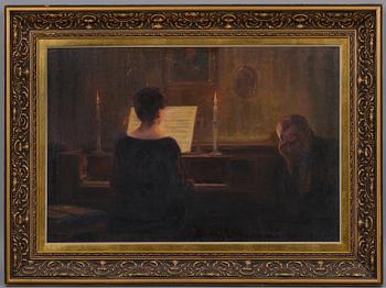 Reinhold Bahl, AT THE PIANO.