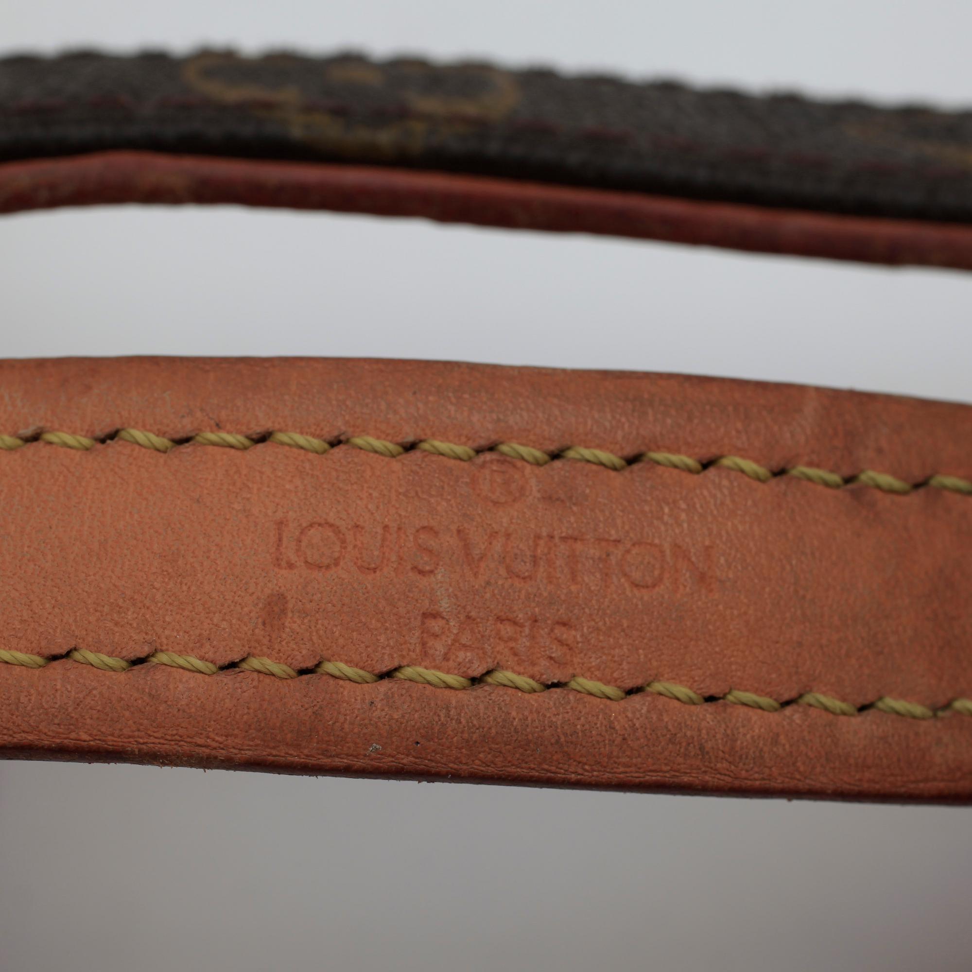 LOUIS VUITTON, a Monogram canvas dog leash.
