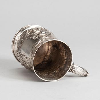 STOP, silver Fuller White, London 1748. Vikt 354 g.